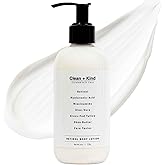 Clean + Kind Firming Retinol Body Lotion for Wrinkles & Crepey Skin – Anti-Aging Moisturizer with Hyaluronic Acid, Niacinamide, Aloe Vera, Shea Butter & Grass-Fed Tallow Skincare
