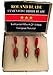 6-Pack Roland Canon Refine Type Replacement Carbide Blade Set 45 degree 