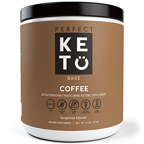 Perfect Keto Base Exogenous Ketone Supplement - Beta-Hydroxybutyrate (BHB) Salts - Ketones for Ketogenic Diet Developed to Support Energy, Focus and Ketosis.