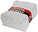 Hotel-Spa-Pool-Gym Cotton Hair & Bath Towel - 6 Pack, White, Super Soft, Easy Care, Ringspun Cotton for Maximum Softness and Absorbency (22