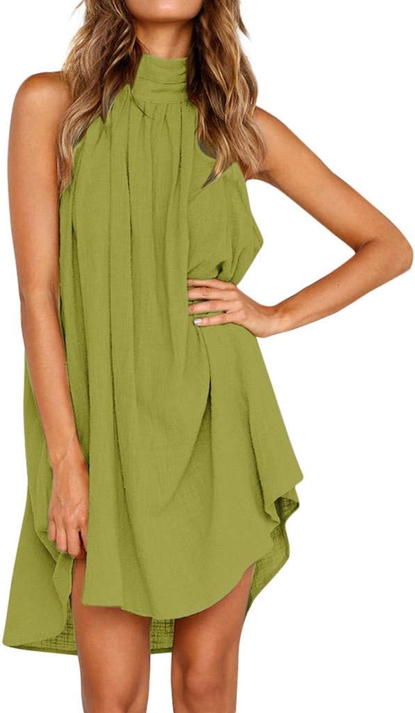 FORUU womens Dress Mini Dress, Foruu Women Holiday Irregular Ladies Beach Party