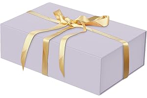 HAVREPAC Luxury Large Gift Box 13.8"x9"x4.3" Storage Box Ribbon Magnetic Closure for Luxury Packaging Box for Mother's Day, Birthdays, Bridal Gifts,Weddings