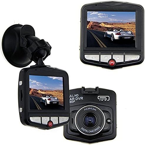 Dash Cam Pro Dual Full HD 1080p Car Dash Camera Day and Night Vision Function Vehicle DVR Camera Video Recorder Automatically Turn on off Function Support Memory Card up to 32GB