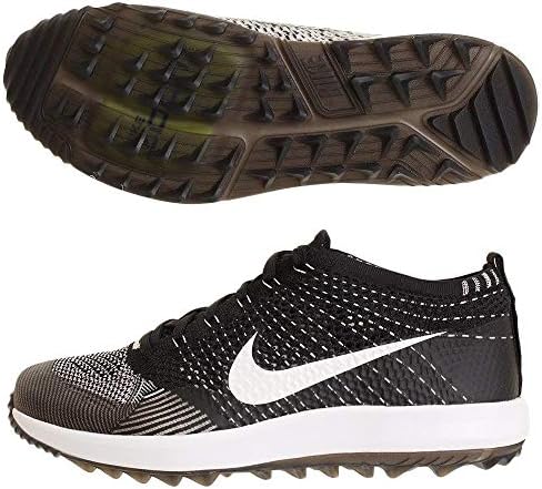 ナイキ メンズ フライニット レーサーg ゴルフシューズ Us サイズ 10 5 カラー ブラック ゴルフ Amazon