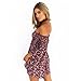 Womens Dress,Neartime Off Shoulder Flounce Sleeves Casual Floral Short Mini Dress (S, Red)