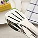 ANG 304 Stainless Steel Kitchen Tongs, Serving Tongs for Salads, Barbecue, Toast Bread, Pastry, Sandwich(1)