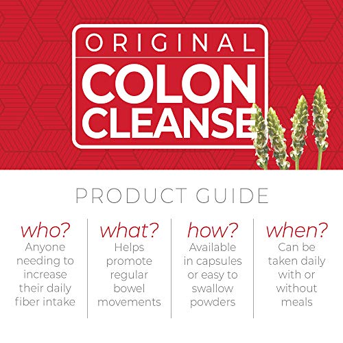 Health Plus Colon Cleanse Natural Daily Fiber Gluten Free, Detox
