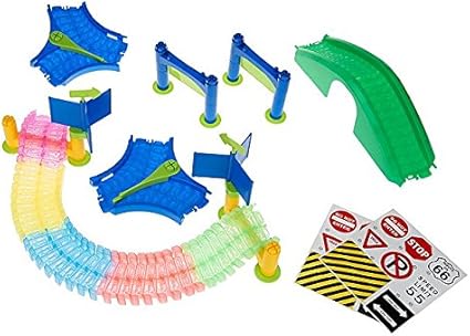 neon glow twister tracks mega set