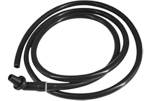 QUEALZARA Sunroof Water Drain Tube Pipe with Hose Connector Head Compatible with 2005-2009 Land Rover LR3, 2010-2016 Range Rover Sport LR4 Replaces EEH500023