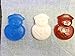 X-Haibei Christmas Sets Ginerbread Man Tree Snowman Silicone Mold Holiday Soap Cake Crayon Making Supplies 3oz per Cell