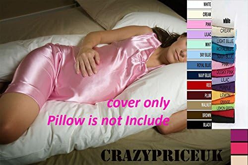 CRAZYPRICEUK 9FT U/V Body Maternity/Pregnancy Pillow CASE (Various Colours Available) (Duck Egg)
