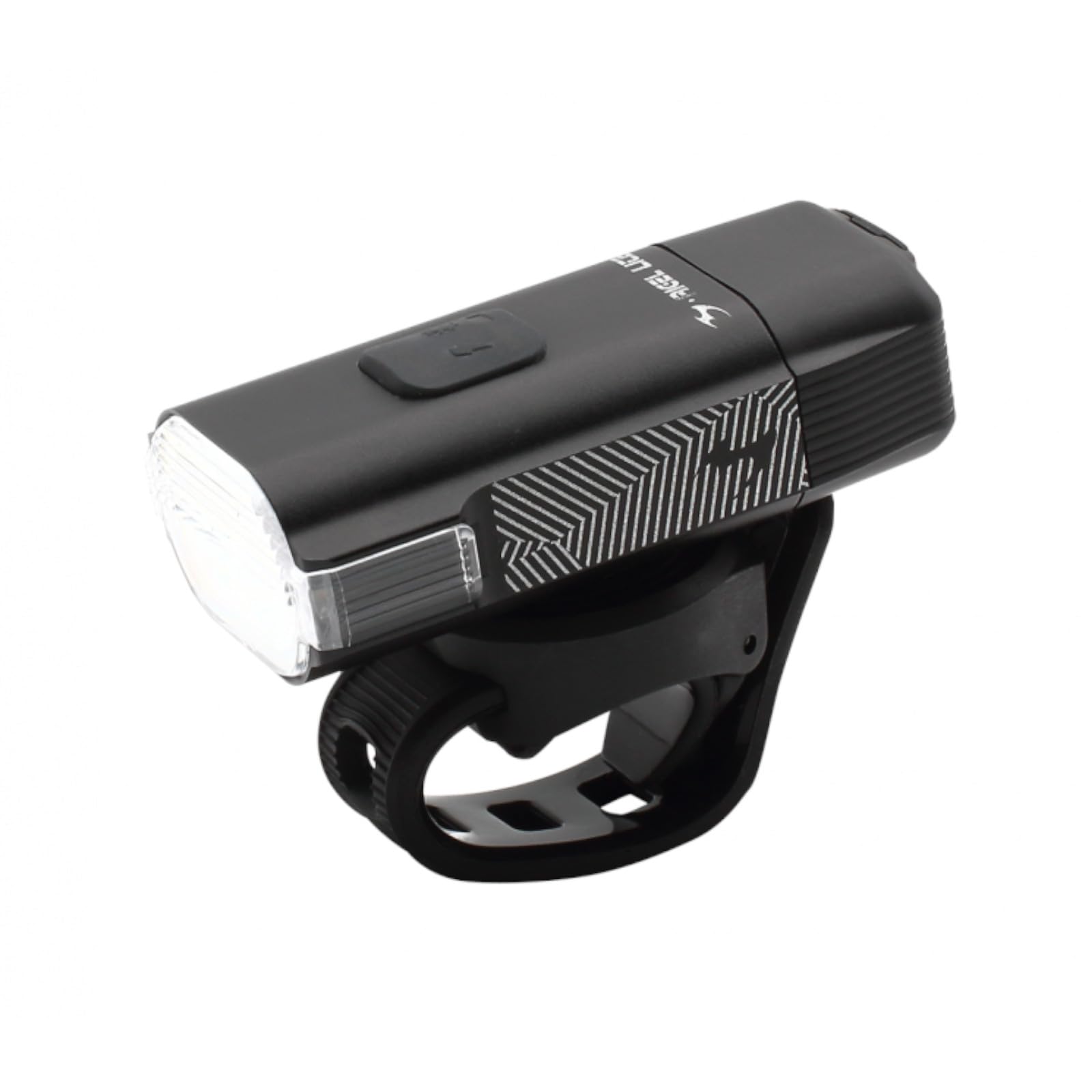 Moon Light the Way You Ride On Rigel Lite 500 Lumens IPX7 Rechargeable Handlebar Mounted Front Cycle Light, Built-in Battery, Max Runtime 41 Hours, Black