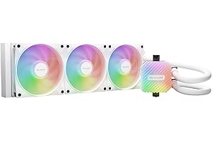 be quiet! Light Loop 360mm | All in One Water Cooling System | Quiet CPU Cooler | ARGB CPU Cooling Block | Customizable ARGB 