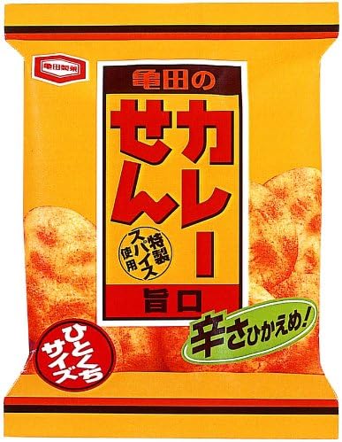 Amazon 亀田のカレーせんミニ 21g 袋 亀田製菓 せんべい 米菓 通販