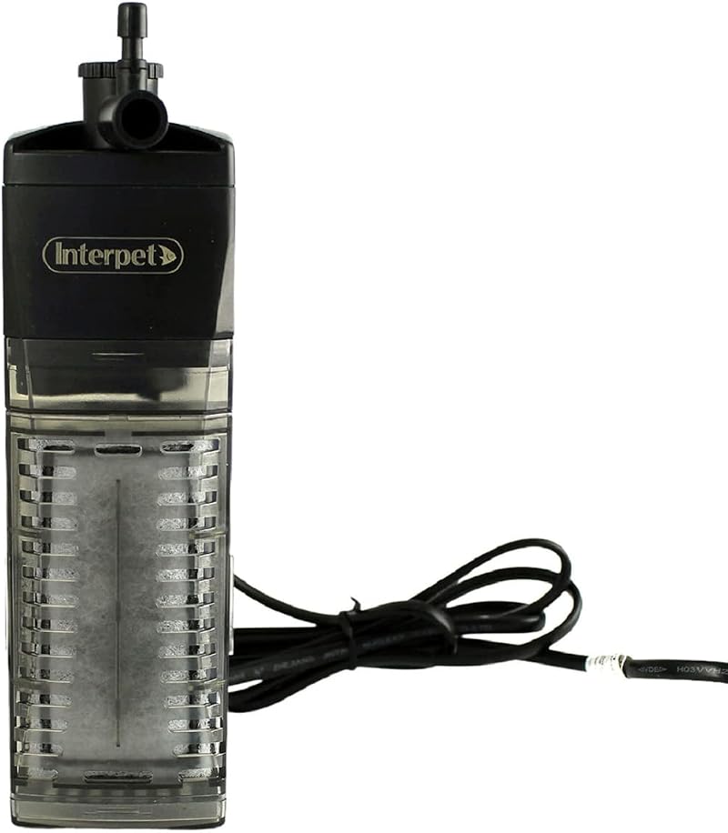 Interpet CPF1 Internal Corner Power Filter for Aquariums 65L Black