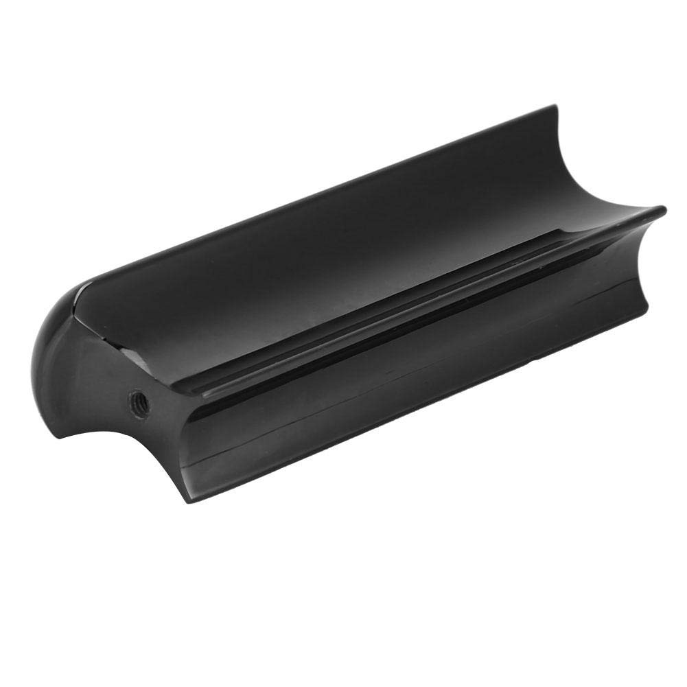 Hawaiian Guitar Slide Bar, Hawaiian Guitar Metal Sliding Tone Stick for Stringed Instruments(Black) Electric Guitar Parts