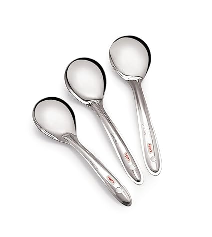 Roop'S Serving Spoon 3 Pc Set