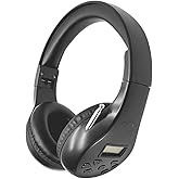 Portable Personal FM Radio Headphones Ear Muffs with Best Reception, Wireless Headset with Built in Radio for Mowing, Jogging, Walking, Daily Works Powered by 2 AA Batteries (Not Included)