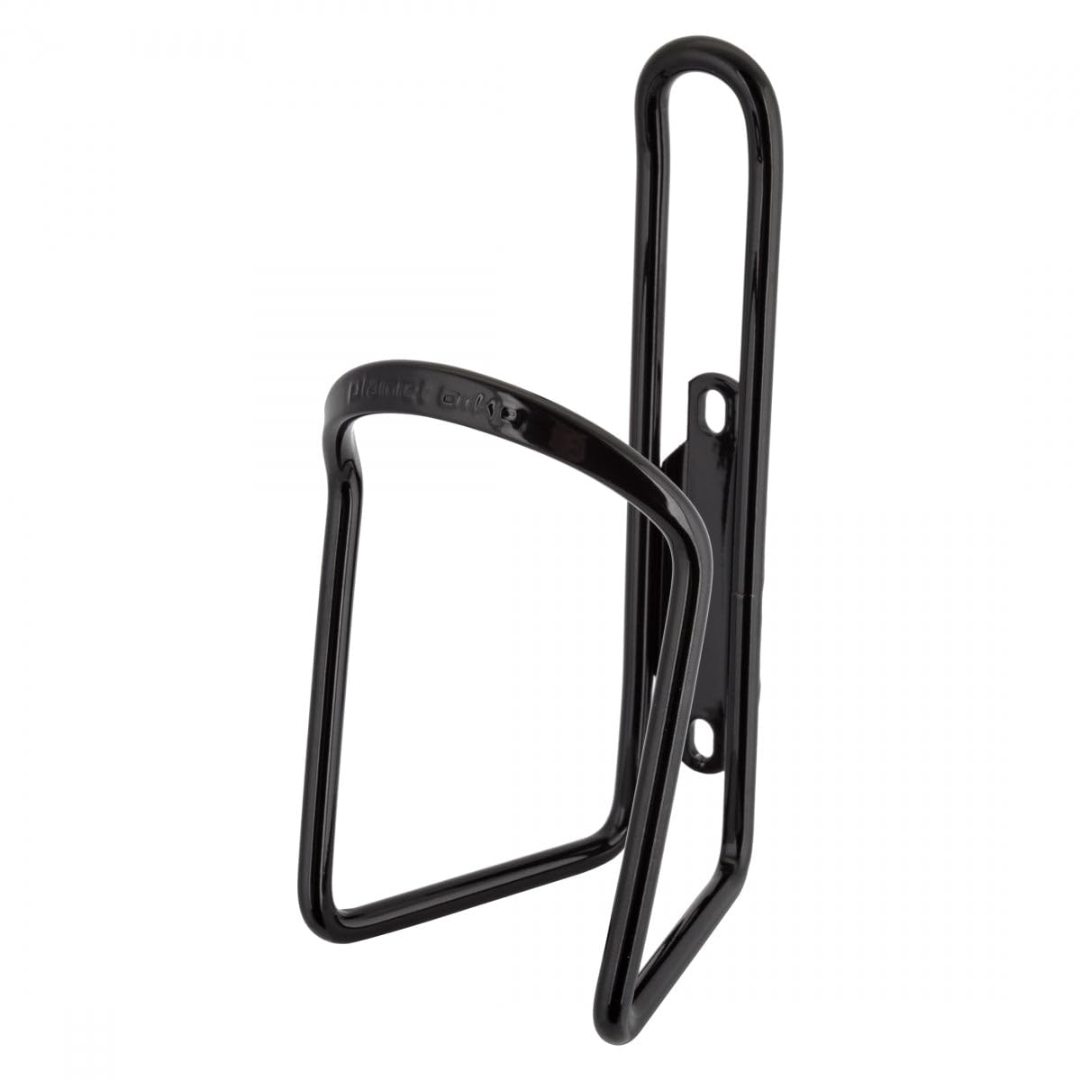 Planet Bike Water Bottle Cage, MTB Water Bottle Holder, Alloy Aluminum, Gloss Black, Standard
