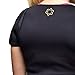 Zaggora HotTop Slimming Neoprene Weight Loss Hot Tshirt, Womens, Black