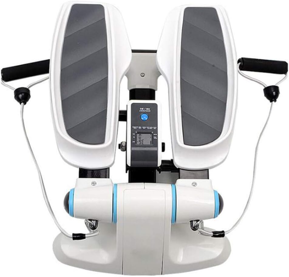 TypeBuilt Under Desk Elliptical Bike,Compact Strider,Display Monitor and Adjustable Resistance, Non-Electric Quiet & Compact Leg Trainer for Fitness