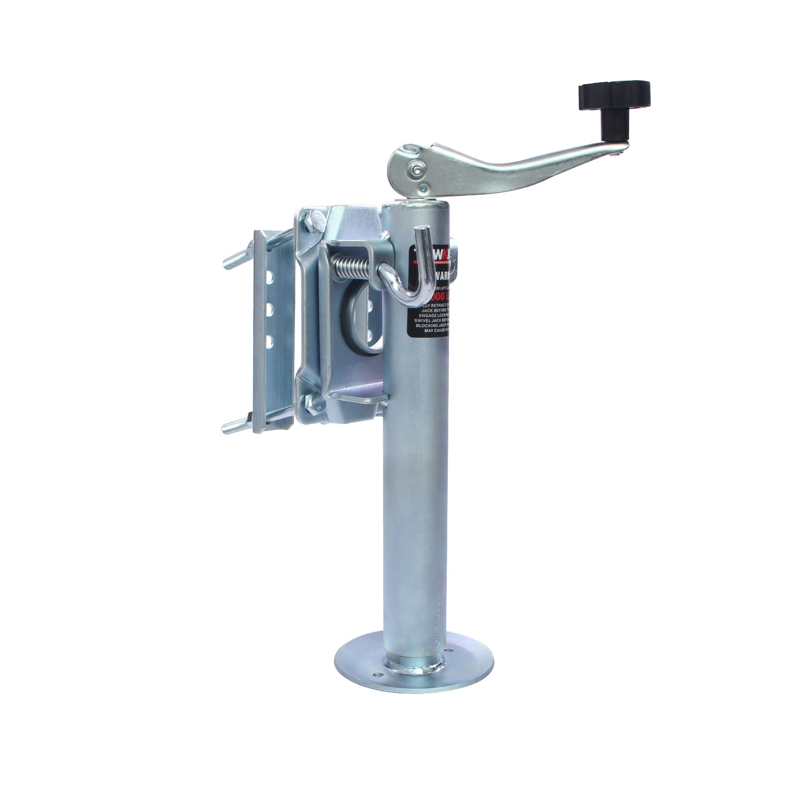 TOWKING 1000 Lb Swivel Trailer Jack - Bolt-On, 10" Lift, With