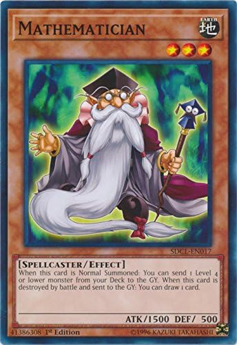 yu-gi-oh Mathematician - SDCL-EN017 - Common - 1st Edition - Structure Deck: Cyberse Link (1st Edition)