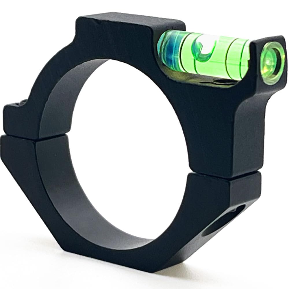 RALSPEC Rifle Scope Spirit Level Tube Clamp Mount Anti Cant Airgun Air Rifle Gun Bubble Leveler (To fit 30mm Diameter Scope Tube)
