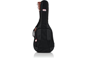 Gator Cases 4G Series Gig Bag For Mini Acoustic Guitars with Adjustable Backpack Straps, (GB-4G-MINIACOU)