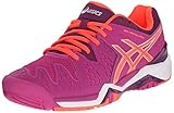 ASICS Women's GEL-Resolution 6 Tennis Shoe, Berry/Flash Coral/Plum, 8.5 M US