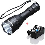 REVTRONIC F30B XM-L2 800Lumens 5Modes LED Flashlight 18650 Suit Set