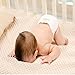 Natural Colored Cotton Waterproof Sheet,Baby Crib Pee Pads Or Incontinence Bed Pad Pack N Play Mattress Protector for Child Adults and Pet (L)