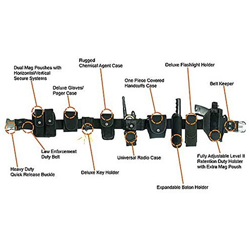 Tactical Belt Equipment System for Police Security Guard SWAT Utility Kit Buy Online