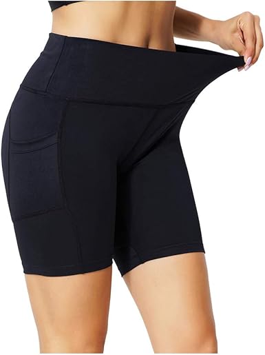 tummy control cycling shorts