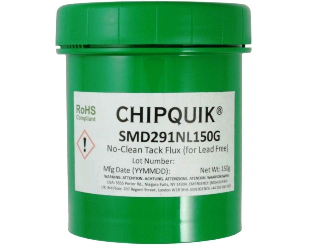 Tack Flux no Clean SMD291NL in 150 gram Jar
