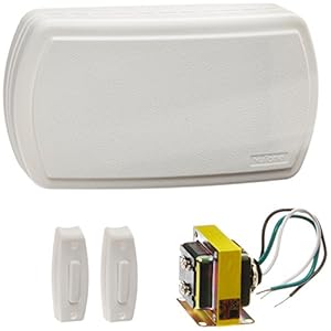Amazon.com: Broan BK125LWH NuTone Chime Kit (2 Lighted ... doorbell wiring diagram standard 
