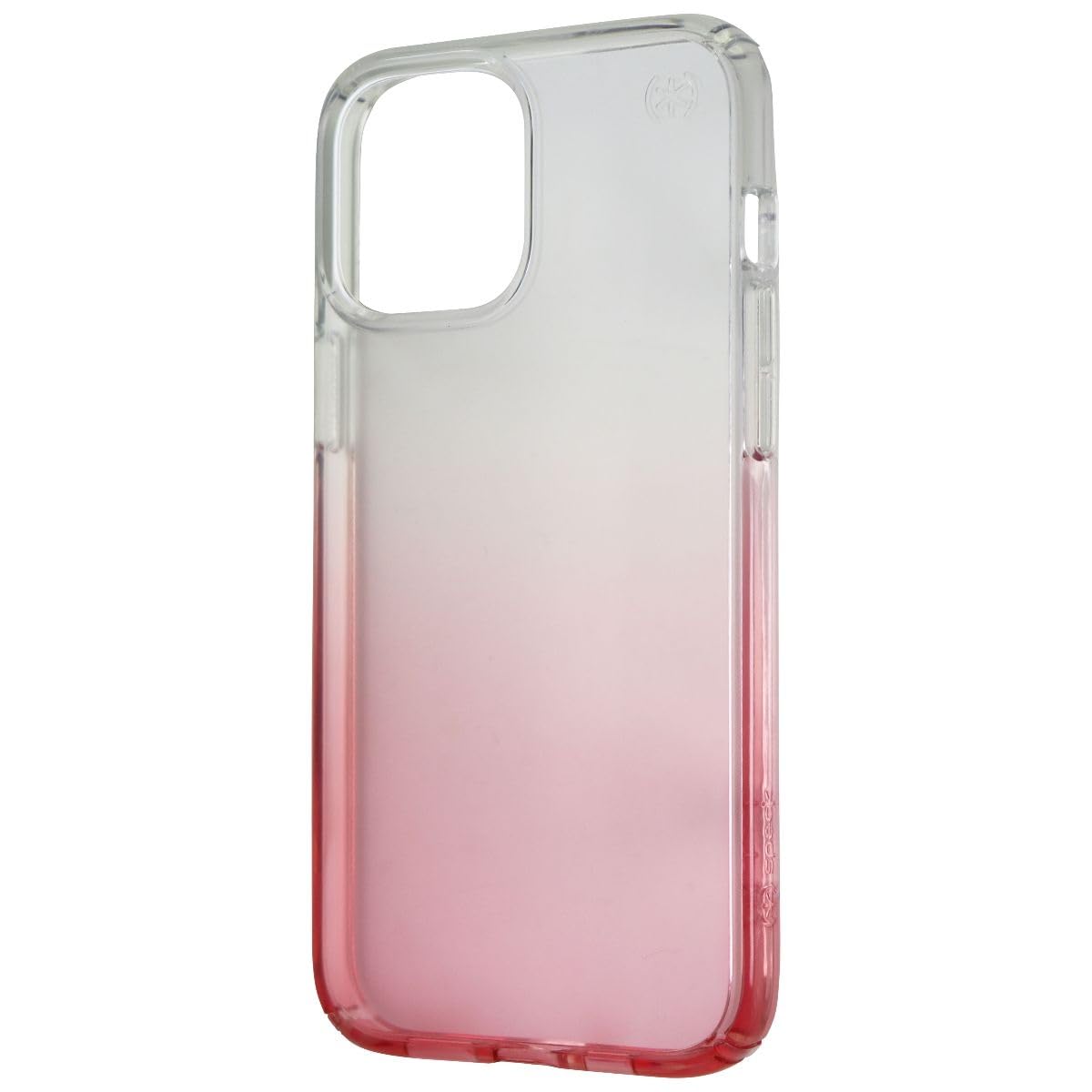 Speck Products Presidio Perfect-Clear Ombre iPhone 12 Pro Max Case, Clear/Vintage Rose