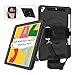 Miesherk iPad 7th Generation Case, iPad 10.2 Case 2019 with Pencil Holder, 360 Rotatable Stand Adjustable&nbsp;Strap, Shockproof Case for iPad 7th Gen Case 10.2''/ iPad Air 3/Pro 10.5" 2017/2019, Black primary