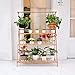 Moutik Bamboo Planter Pot Plants Stand Folding 3 Tier Hanging Flower Display Shelving Organizer Storage Shelves Rack Unit Holder 39.3inthumb 3