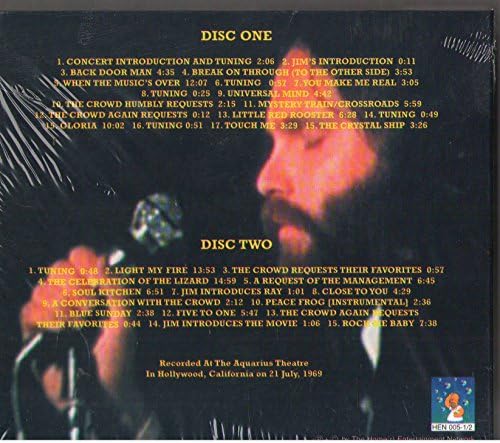 The Doors - Live at the Aquarius Theatre: The First Performance