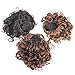 WeKen Hair Bun Medium Long Curly Synthetic Hairpiece