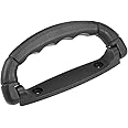 uxcell Luggage Handle Pull Plastic 6.3-Inch Length Luggage Suitcase Handle Grip Black