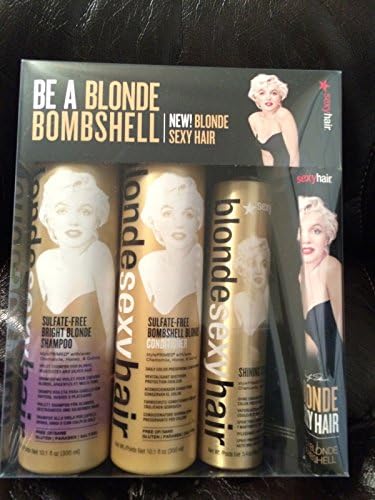 SexyHair BE A BLONDE BOMBSHELL Set 3pc
