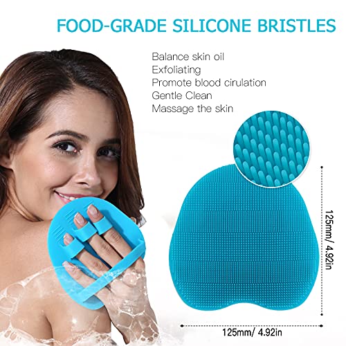 INNERNEED FoodGrade Silicone Body Cleansing Brush Shower Scrubber