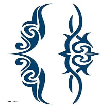 Zgmtj Autocollant Hc95 105 60mm De Tatouage De Taille De