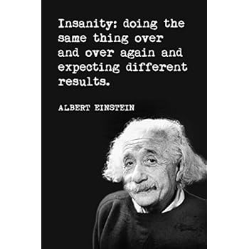 Amazon.com: ALBERT EINSTEIN human stupidity quote poster 24X36 funny