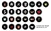 Wind Fire D006- Toyota/Lexus/Infiniti - No Drilling Changeable Courtesy Ghost Shadow Lights -Lifetime FREE logo chips replacement 2-pc set