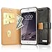 iPhone 6S Plus case, Labato iPhone 6S Plus Leather Wallet Flip Case Cover Design [Stand Feature] [Wallet Function] [Magnetic Closure] for Apple iPhone 6S Plus 6 Plus 5.5'' in BlackLbt-I6L-04Z10