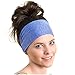 Lightweight Sports Headband - Non Slip Moisture Wicking Sweatband - Ideal for Running, Cycling, Hot Yoga and Athletic workouts - Designed for Women Borrowed by Men - by Red Dust Active