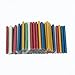 6 Color 60 pcs Glitter Mini Hot Melt Glue Sticks - Blue , Red , Green , Pink , Silver , Gold ( 7 X 100 MM Each )
